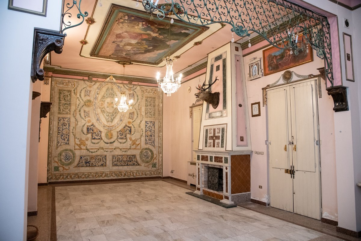 Villa Manganelli Biscari - Interni